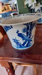 Grote chinese bloempot izgs hoog 22 cm Diameter 32 cm, Antiek en Kunst, Ophalen of Verzenden