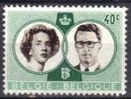 Belgie 1960 - Yvert/OBP 1169 - Boudewijn en Fabiola (ZG), Postzegels en Munten, Koninklijk huis, Ophalen, Postfris