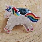 Strijk embleem applicatie Patch eenhoorn, D, Nieuw, Ophalen of Verzenden, D