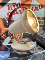 Vintage Design Bureaulamp Jaren 60/70 Rood/Beige Kleur, Antiek en Kunst, Ophalen of Verzenden