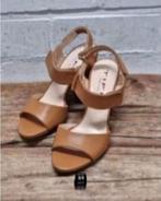 TIFFI - Prachtige leren pumps maat 37 - Nieuw €165, Pumps, Bruin, TIFFI, Nieuw