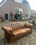 Chesterfield Bank - 3 Zits, Antiek en Kunst, Ophalen