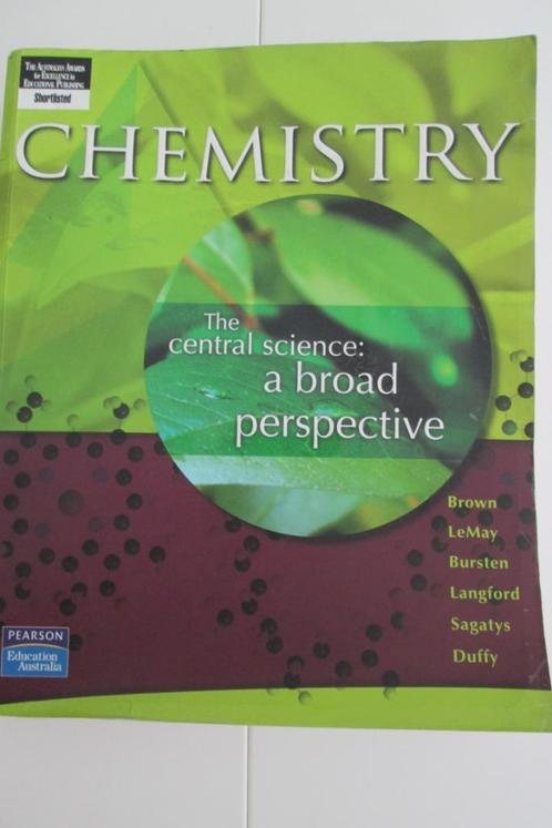 Chemistry - ISBN 9780733974595., Boeken, Studieboeken en Cursussen, Gelezen, HBO, Ophalen of Verzenden