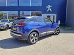 Peugeot 3008 1.2 PureTech Allure | Automaat | Apple Carplay/, Gebruikt, 1199 cc, Blauw, Leder en Stof