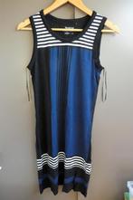 blauw/wit/zwart gestreepte zomerjurk, maat: S, Blauw, Yessica, Ophalen of Verzenden, Knielengte
