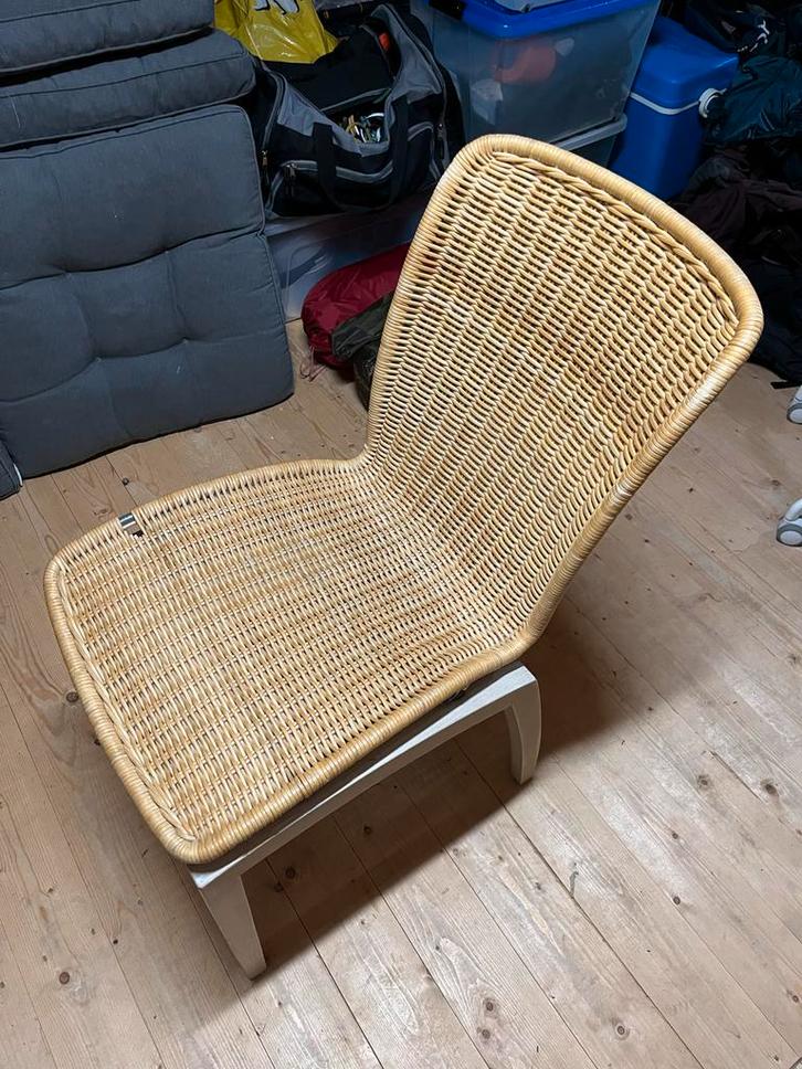 Rotan Stoel - Stijlvol en Comfortabel, Huis en Inrichting, Stoelen, Gebruikt, Eén, Riet of Rotan, Bruin, Ophalen