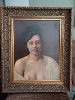 Portret van een vrouw, Ophalen