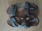 Wolky sandalen maat 39.  Blauw en zwart leer met klittenband, Kleding | Dames, Schoenen, Ophalen of Verzenden, Zo goed als nieuw