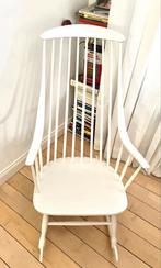 Lena Larsson Grandessa Rocking Chair ‘60 | mat wit, Ophalen, Zo goed als nieuw, Wit, Eén
