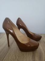 Jimmy Choo mt 38,5, Jimmy Choo, Ophalen of Verzenden, Bruin, Zo goed als nieuw