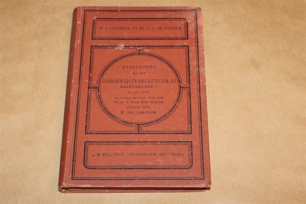Handleiding Receptuur Natuurkunde — Met Figuren [1920], Ophalen of Verzenden, Gelezen, Natuurwetenschap
