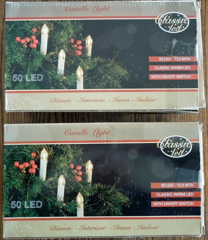 Kerstboom verlichting, KAARS., Diversen, Kerst, Nieuw, Ophalen