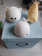 drie nachtlampjes. Panda, walvis en maan.4,50 per stuk 3/ 10, Ophalen of Verzenden, Gebruikt, Lamp