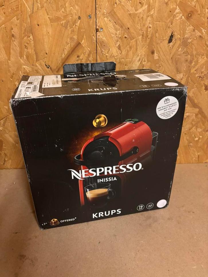 Nespresso inissia wit, Witgoed en Apparatuur, Koffiezetapparaten, Nieuw, Koffiemachine, Ophalen of Verzenden