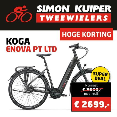Koga E-Nove Evo PT LTD Elektrische Damesfiets, Fietsen en Brommers, Fietsen | Dames | Damesfietsen, Nieuw, Overige merken, Versnellingen