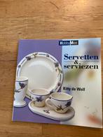 Hobby Mee Servetten & Serviezen Boek, Ophalen of Verzenden, Zo goed als nieuw, Overige onderwerpen