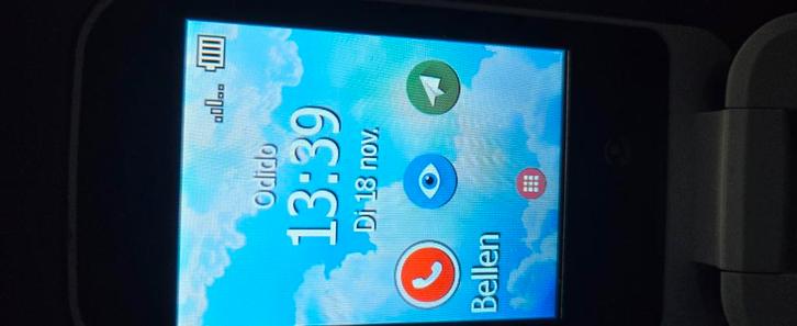 Ouderen telefoon Doro 6820, Telecommunicatie, Mobiele telefoons | Samsung, Zo goed als nieuw, 128 GB, Overige systemen, Zwart