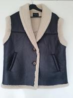 Cozy Teddy Gilet  1 size, Kleding | Dames, Bodywarmers, Ophalen of Verzenden, Zo goed als nieuw, Maat 38/40 (M), Beige