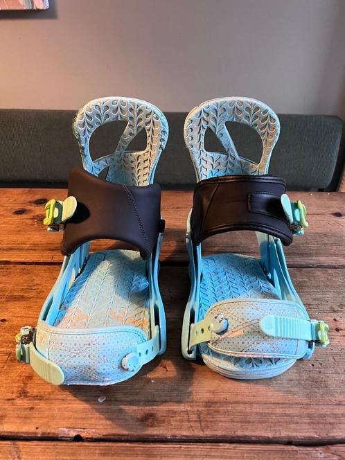 Burton Scribe dames bindingen maat L (40 +), Sport en Fitness, Snowboarden, Gebruikt, Bindingen, Ophalen of Verzenden