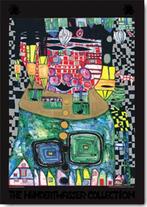 Friedensreich Hundertwasser(1928) Affiche "Koning Antipoden", Antiek en Kunst, Kunst | Litho's en Zeefdrukken, Ophalen of Verzenden