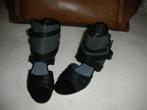 NIEUW zwarte/grijs DOLCIS peeptoe sleehak mt39 openschoen, Schoenen met lage hakken, Nieuw, Ophalen of Verzenden, DOLCIS