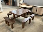 Picknick tafel, Ophalen of Verzenden, Rechthoekig, Hout