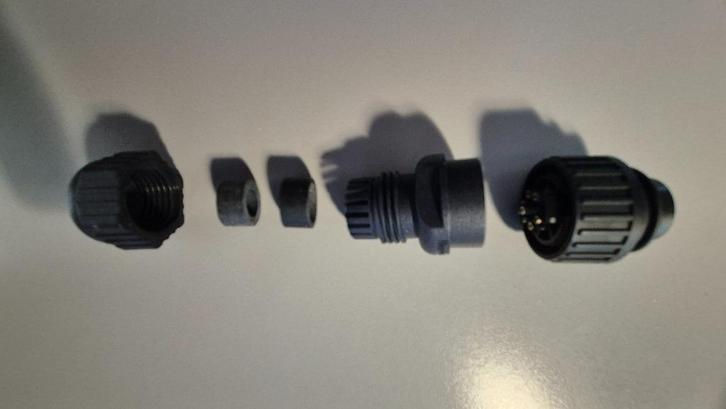 Hirschmann CA 6 LS Circular Connector, Hobby en Vrije tijd, Elektronica-componenten, Nieuw, Ophalen of Verzenden