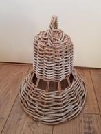 Kerst rotan kerstklok groot model, Ophalen of Verzenden, Zo goed als nieuw