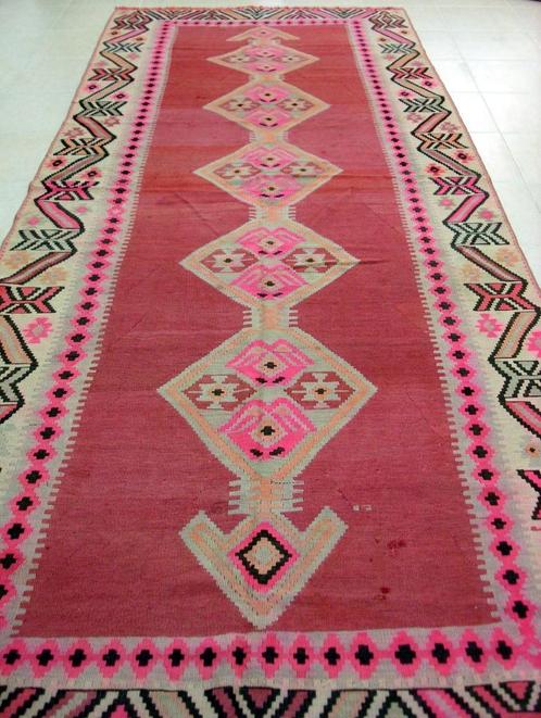 Shahsavan kelim 395 x 160/Vloerkleed/Perzisch tapijt/Oosters, Huis en Inrichting, Stoffering | Tapijten en Kleden, 150 tot 200 cm