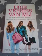 boek drie versies van mij  - wendy, eefje & joany nuenen, Ophalen of Verzenden, Gelezen