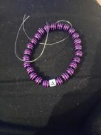 Purple bracelet, Ophalen of Verzenden, Zo goed als nieuw, Paars, Armband
