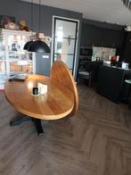 Ovale eettafel, Huis en Inrichting, 100 tot 150 cm, 200 cm of meer, Ophalen of Verzenden, Zo goed als nieuw