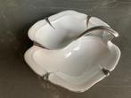 Vintage bonbonschaal met 11 bordjes, Victoria Czechoslovakia, Antiek en Kunst, Antiek | Servies los, Ophalen
