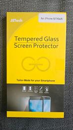 Twee iPhone 8 7 6s 6 tempered glass screen protectors, Ophalen of Verzenden, Nieuw, IPhone 7, Frontje of Cover