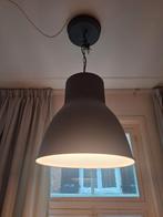 Donkergrijze industriële hanglamp Ikea, Ophalen, Zo goed als nieuw, Minder dan 50 cm
