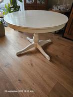 Ronde uitschuifbare tafel, Huis en Inrichting, Tafels | Eettafels, Ophalen, Gebruikt, Rond