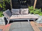 Tuinbank met kussen. Let op, opknapper!, Ophalen, Gebruikt, Bank