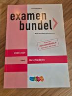 Examenbundel vwo Geschiedenis 2023-2024, Ophalen of Verzenden, Zo goed als nieuw, VWO, Geschiedenis