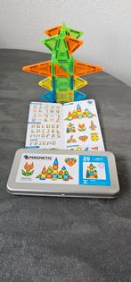 Magnetic tiles in handige reisblik, Ophalen of Verzenden, Nieuw, Overige merken