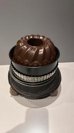 Taart, vlaai en cake vormen (9 stuks), Ophalen of Verzenden, Gebruikt, Taarten, Bakvorm