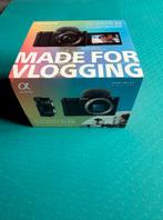 Sony ZV E10 Vlog set met lens, Spiegelreflex, Ophalen of Verzenden, Zo goed als nieuw, Sony