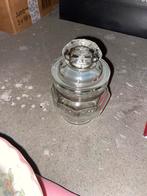 Glazen pot, Antiek en Kunst, Antiek | Glas en Kristal, Ophalen of Verzenden