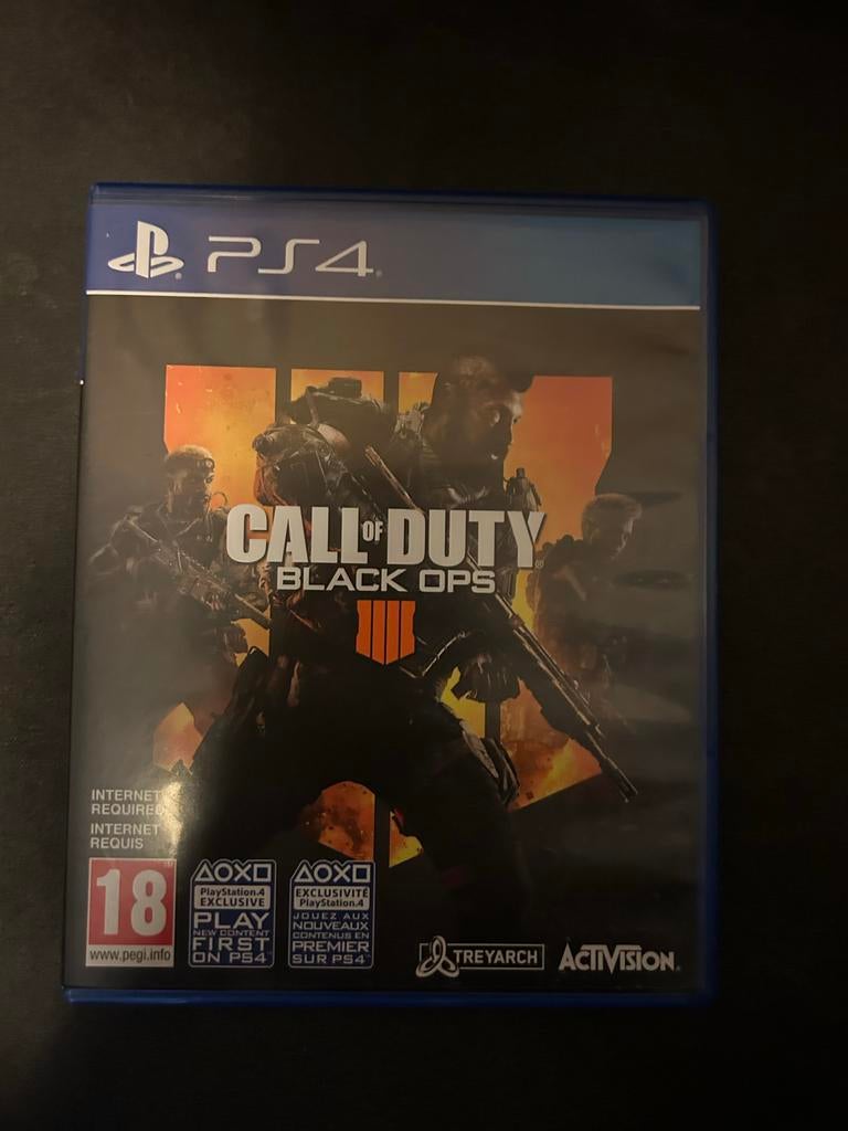 Call of Duty Black Ops PS4, Online, Vanaf 18 jaar, Shooter, 1 speler