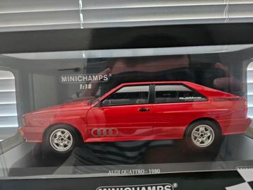 Minichamps Audi Quattro 1980 1:18 1/300 beschikbaar voor biedingen