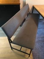 NOUS Living eetkamerbank, Ophalen, 125 cm of meer, Zo goed als nieuw, Metaal