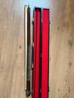 Pool Keu met Koffer - KAID, Sport en Fitness, Biljarten en Poolen, Ophalen of Verzenden, Gebruikt, Keu of Ballen