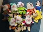 Set knuffels sneeuwwitje en de 7 dwergen, Ophalen of Verzenden, Sneeuwwitje of Doornroosje, Zo goed als nieuw, Knuffel