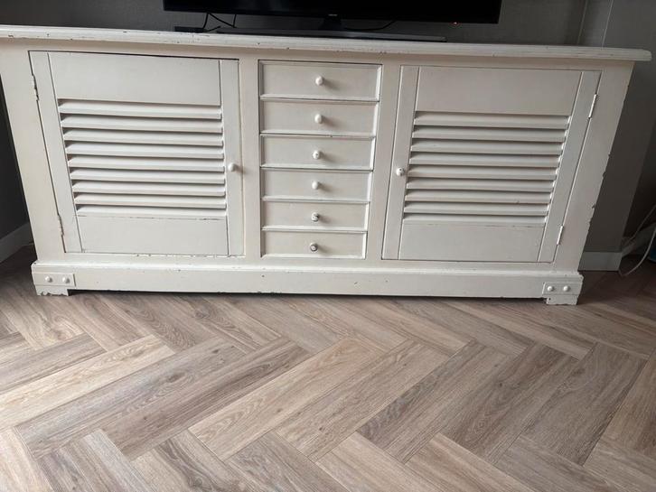 Dressoir, Huis en Inrichting, Kasten | Dressoirs, Gebruikt, 200 cm of meer, 50 tot 75 cm, Met lade(s), Met deur(en), Met plank(en)