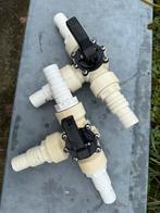 Kranen voor zwembad warmtepomp, Tuin en Terras, Zwembad-toebehoren, Ophalen of Verzenden, Zo goed als nieuw