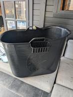 Bath Bucket - Zwart - 185L - Mobiele Badkuip - Zitbad - Lig, Huis en Inrichting, Ophalen, Gebruikt, 75 cm of meer, 150 tot 200 cm